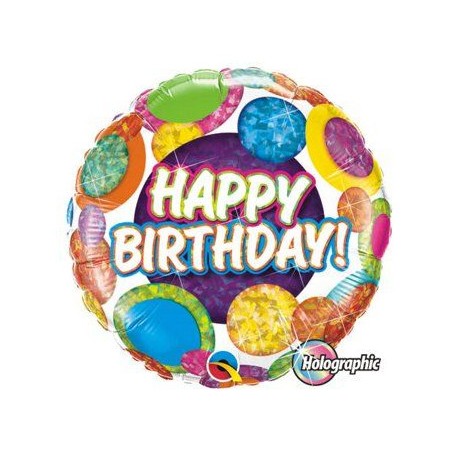 Balon foliowy Happy Birthday 18"