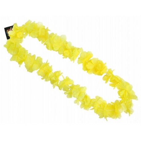 Naszyjnik hawajski ,,żółte kwiatki"