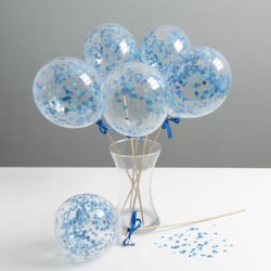 Mini baloniki ,,Bąbelki" , przeroczyste , 100szt.