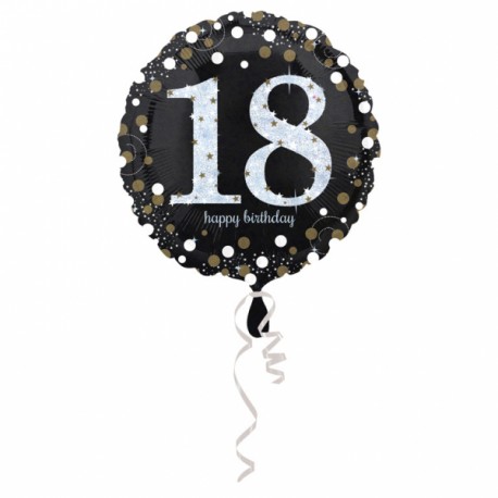 Balon foliowy 18 HB, 43cm Balon foliowy 18 HB, 43cm