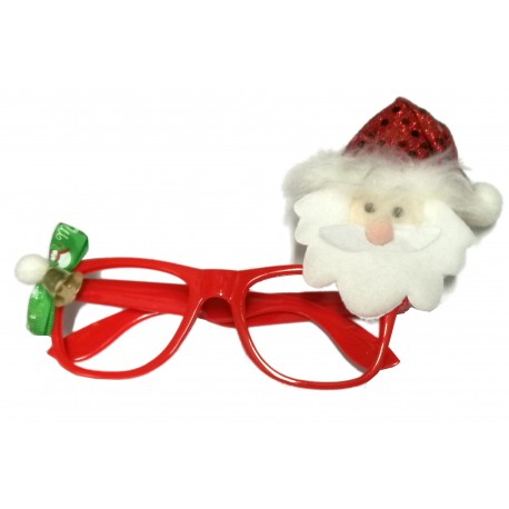 Okulary świąteczne mikołajek