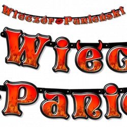 WIECZÓR PANIEŃSKI szarfa dekoracje welon zestaw 3