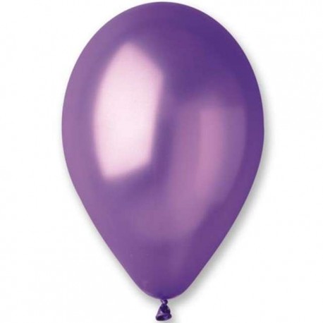 Balon gumowy 14" metallic purple