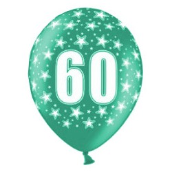 Balon 14" 60 Urodziny, 1szt