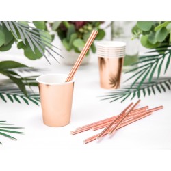 Dekoracje rose gold Bride squad