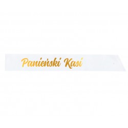 Szarfa personalizowana Panieński + IMIĘ