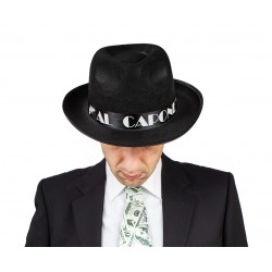 Kapelusz Al Capone, biały