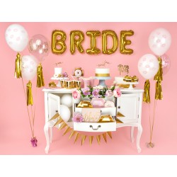 Balon 30cm, Bride to be, Crystal Clear