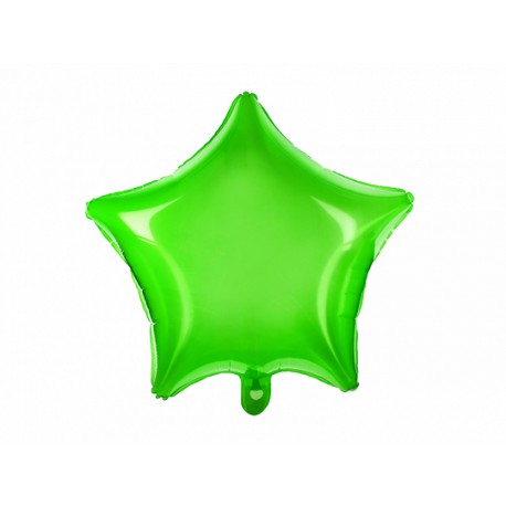 Balon foliowy 18" "Gwiazda zielony"