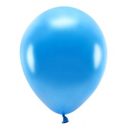 Balon gumowy 10", niebieski, 1szt