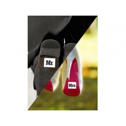 Naklejki na buty MR & MRS (2szt.)