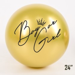 Balon okrągły 60cm złoty...