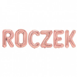 Balon foliowy napis ROCZEK...