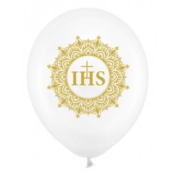 Balon komunijny IHS