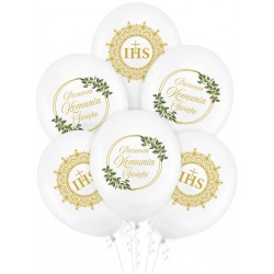 Balony na Komunię 6szt