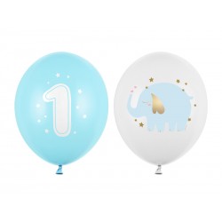Balony 30 cm Roczek Pastel...