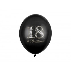 Balony 30cm 18 & Brilliant...