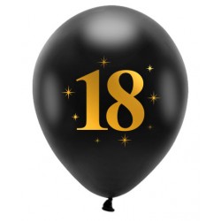 Balon 18 czarny