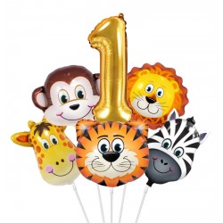 Zestaw balonów ROCZEK zoo