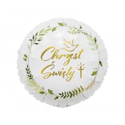 Balon foliowy Chrzest...