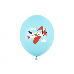 Balony 30 cm Samolot Pastel...