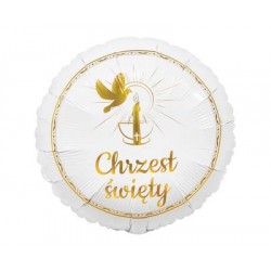 Balon foliowy Chrzest...