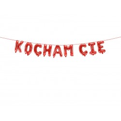 Balon foliowy Kocham Cię...
