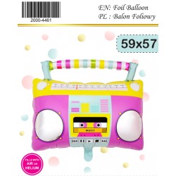 Balon Foliowy Radio 59cm x...