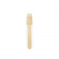 Drewniane widelce 15.5cm...