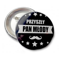 Przypinka Przyszły Pan Młody