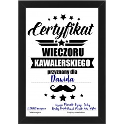 Certyfikat Wieczór...