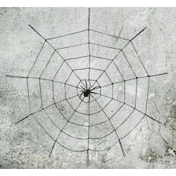 Duża sieć pajęcza- czarna