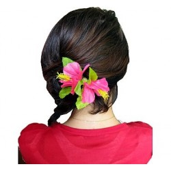 Kwiaty do włosów- hibiskusy