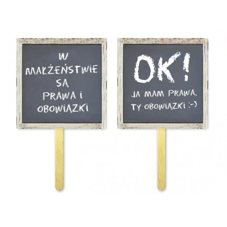 Tabliczki do zdjęć- fotobudka patyczekTL Tabliczki do zdjęć- fotobudka patyczekTL